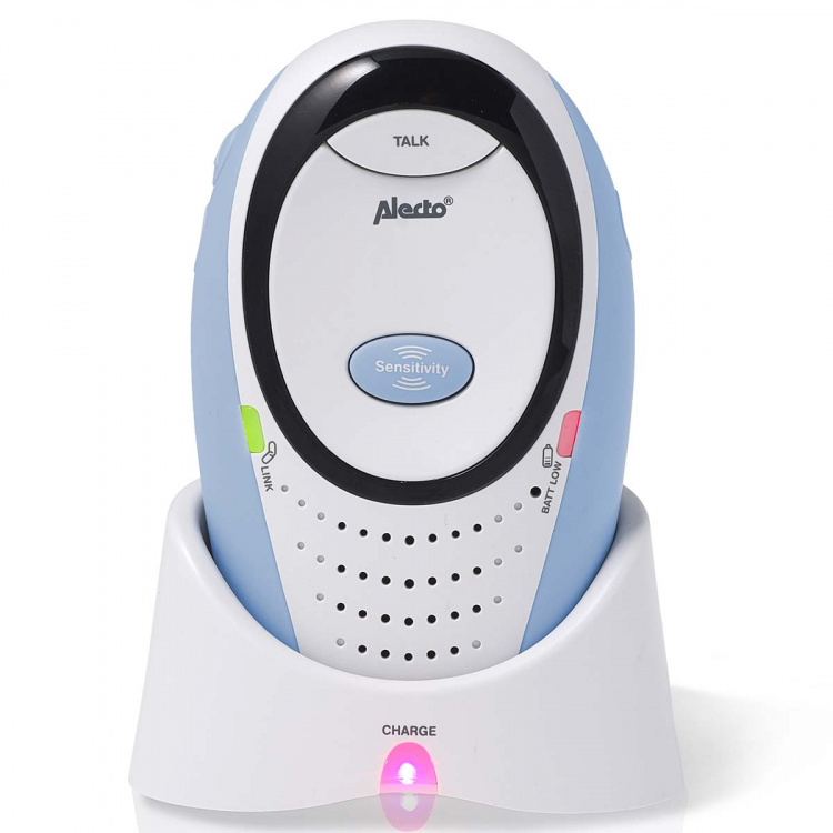 Alecto DBX-85 ECO Full Eco DECT babymonitor hvit/blå Alecto DBX-85 ECO Full Eco DECT babymonitor hvit/blå