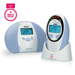 Alecto DBX-88 ECO Full Eco DECT babymonitor med display hvit/blå