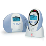 Alecto DBX-88 ECO Full Eco DECT babymonitor med display hvit/blå