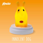 Alecto INNOCENT DOG LED nattlys hund gul