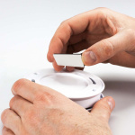 Alecto MK-2 Magnetisk monteringssett for røykvarslere og karbonmonoksidvarslere