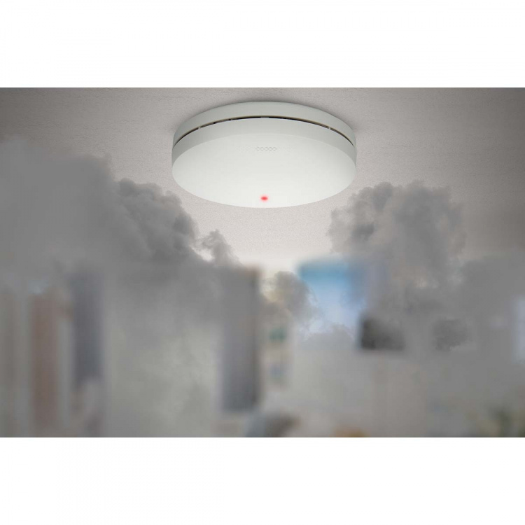 Alecto Design røykvarsler med 10 års batteri 2-pk Hvit Alecto Design røykvarsler med 10 års batteri 2-pk Hvit