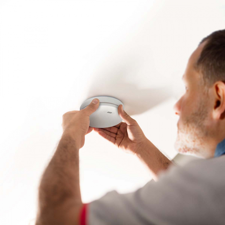 Alecto Design røykvarsler med 10 års batteri 2-pk Hvit Alecto Design røykvarsler med 10 års batteri 2-pk Hvit