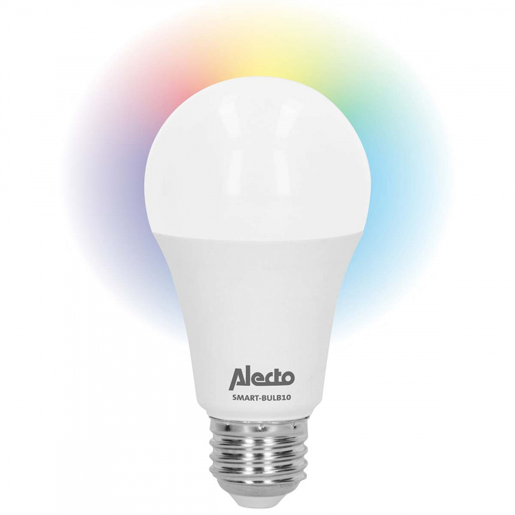 Alecto Smart LED fargelampe med Wi-Fi Alecto Smart LED fargelampe med Wi-Fi