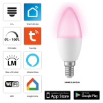 Alecto Smart LED-fargelampe med Wi-Fi