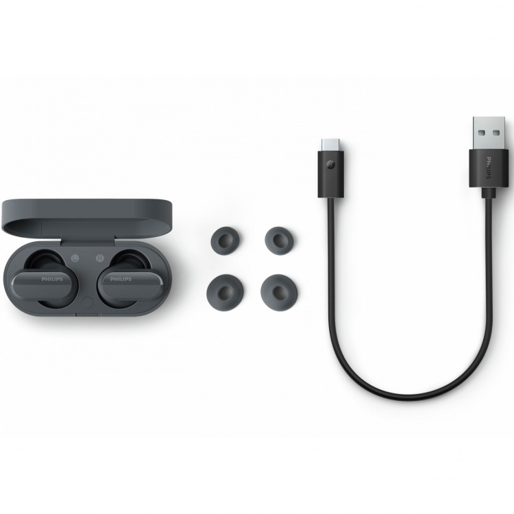 Philips True Wireless In Ear Hörlurar - TAT3508BK Philips True Wireless In Ear Hörlurar - TAT3508BK