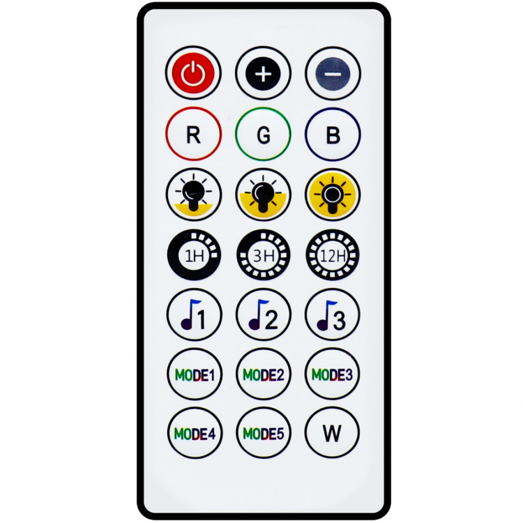 LogiLink RGB-lyssløyfe med fjernkontroll og WiFi Tuya IP65 5 m