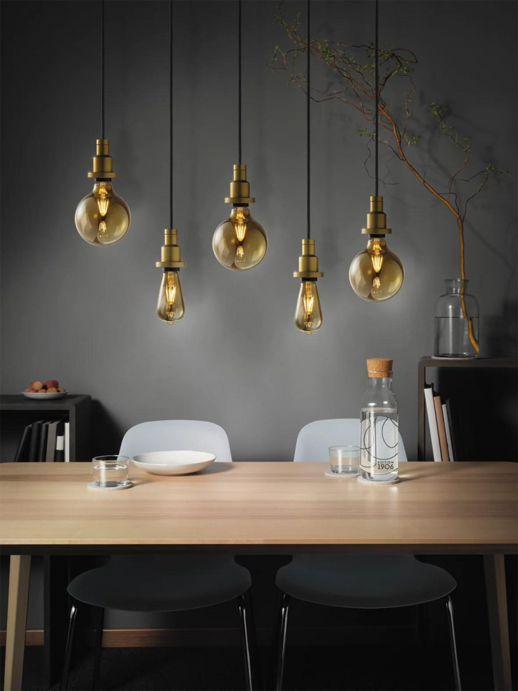 LEDVANCE LED 1906 Vintage Gold, 2,8W/21W, E27 Glob