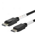 DELTACO DisplayPort-kabel, DP 2.1, DP80, 1 m