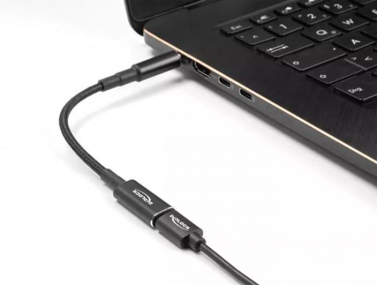 DeLOCK Ladekabel for bærbar PC USB Type-C til Sony 6,0 x 4,3 mm 15 cm