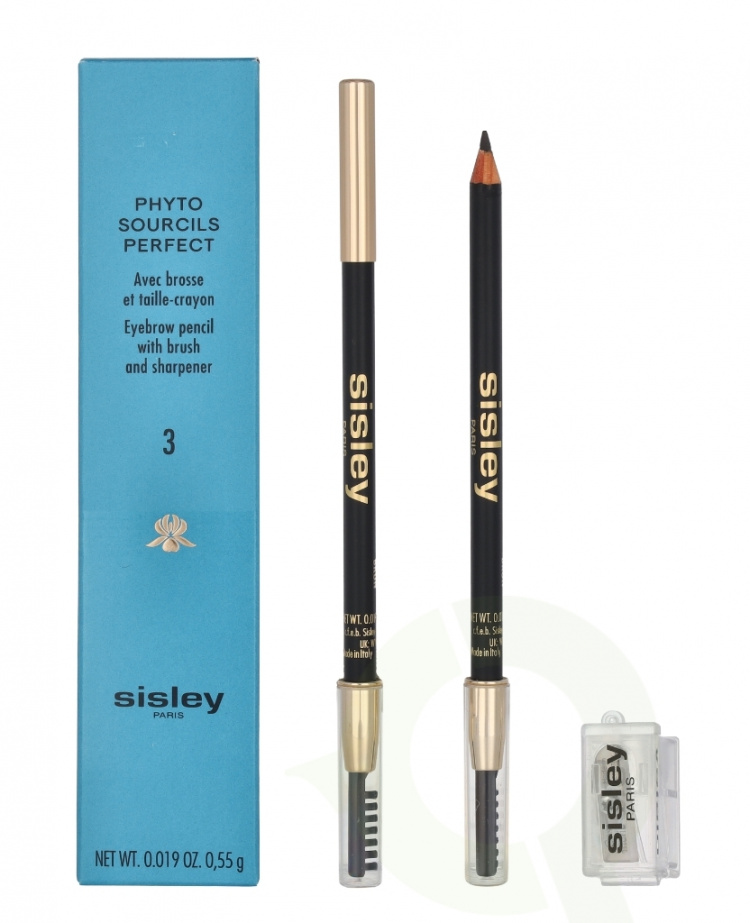 Sisley Phyto Sourcils Perfect Eyebrow Pencil 0,55 g #03 Brun - Med pensel og spisser