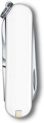 Victorinox Classic SD Falling Snow multiverktøy, hvit