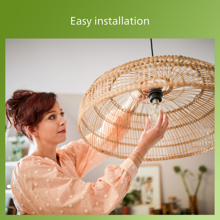 Philips Ultraeffektiv LED-lampe, E27, 4000K, 840 lm