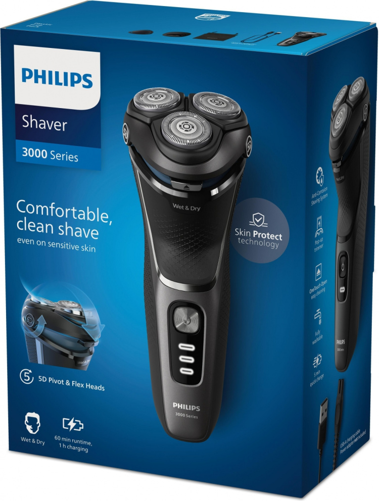 Philips Barbermaskin Series 3000 S3343/13 barbermaskin
