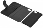 Essentials iPhone 6/7/8/SE (2020/2022) PU Wall Case, 3-kort, svart