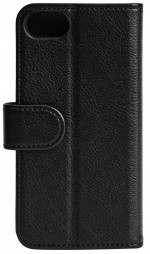Essentials iPhone 6/7/8/SE (2020/2022) PU Wall Case, 3-kort, svart