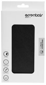 Essentials iPhone 6/7/8/SE (2020/2022) PU Wall Case, 3-kort, svart