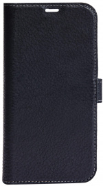 Essentials iPhone 12 mini leather wallet, detachable, Black