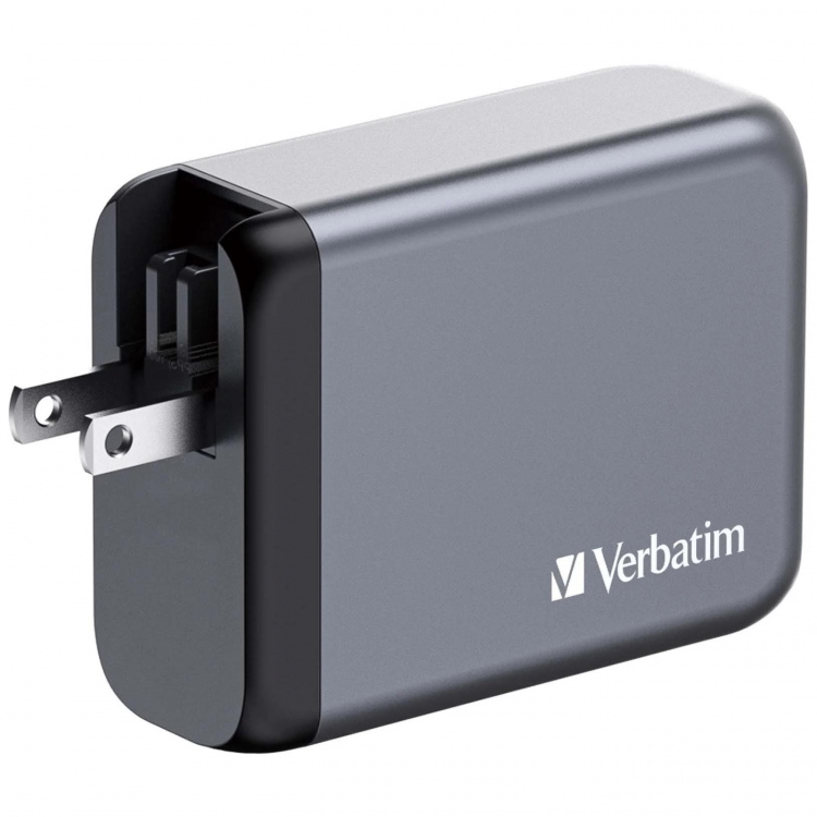 Verbatim GNC-100 GaN Charger 100W with 1 x USB-C® PD 100W