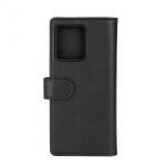 Essentials Motorola Edge 40 Neo PU-lommebok, 3 kort, svart