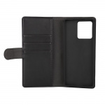 Essentials Motorola Edge 40 Neo PU-lommebok, 3 kort, svart