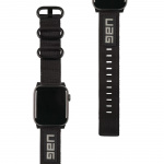 Urban Armor Gear Apple Watch 45/44/42mm Nato Eco Strap, Black