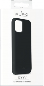 Puro iPhone 11 Pro Max, Icon Cover, black