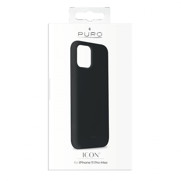 Puro iPhone 11 Pro Max, Icon Cover, black