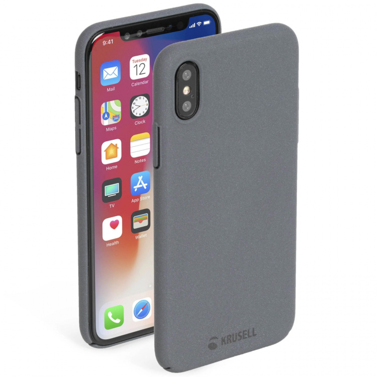 Krusell iPhone XS/X Sandby Cover, Stone