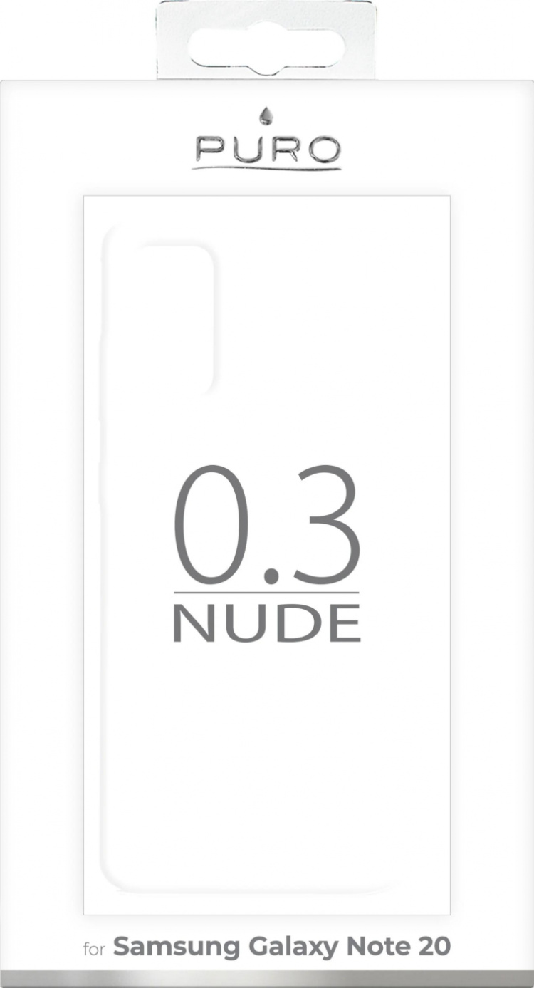 Puro Samsung Galaxy Note 20, 0.3 Nude, Transparent