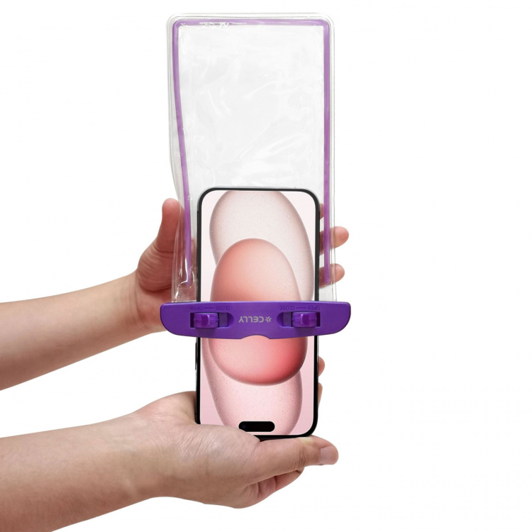 Celly Splashbag Vanntett veske IPX8 maks 6,5