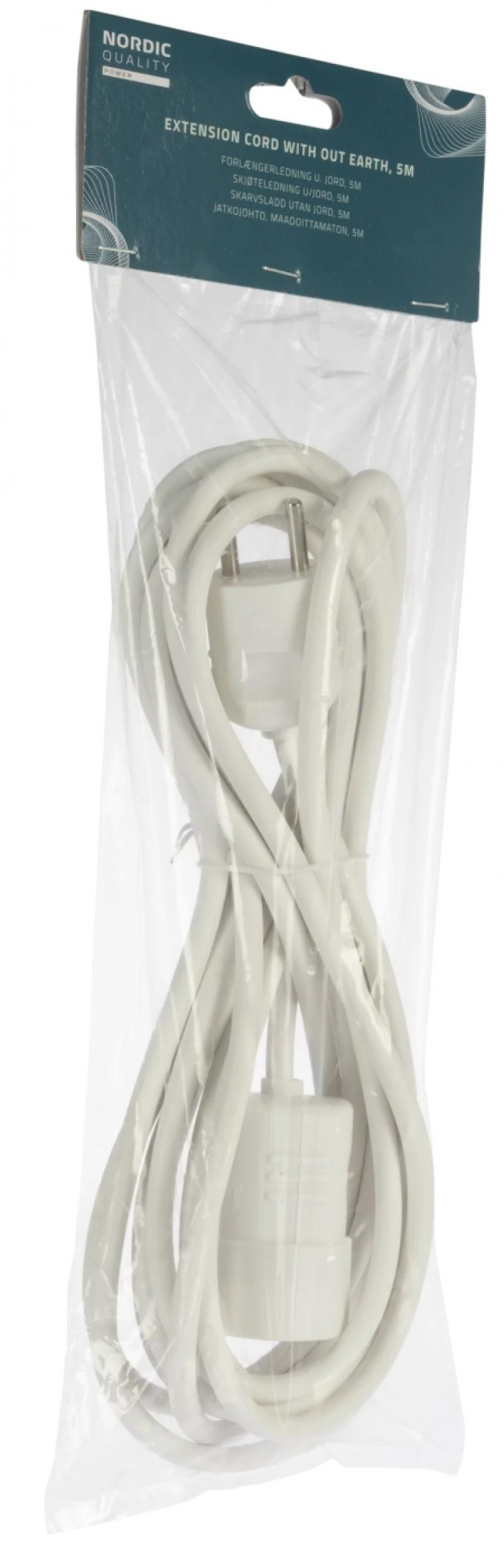 Nordic Quality Förlängningskabel, 5m