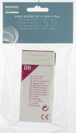 NORDIC QUALITY Sikring Diazed DZ II 20A 5 stk
