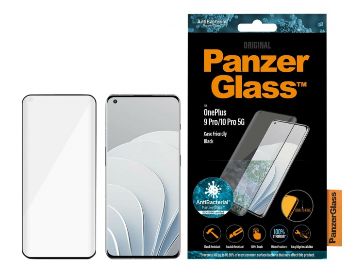 PanzerGlass Original skjermbeskytter gjennomsiktig OnePlus 10 Pro, 9 Pro