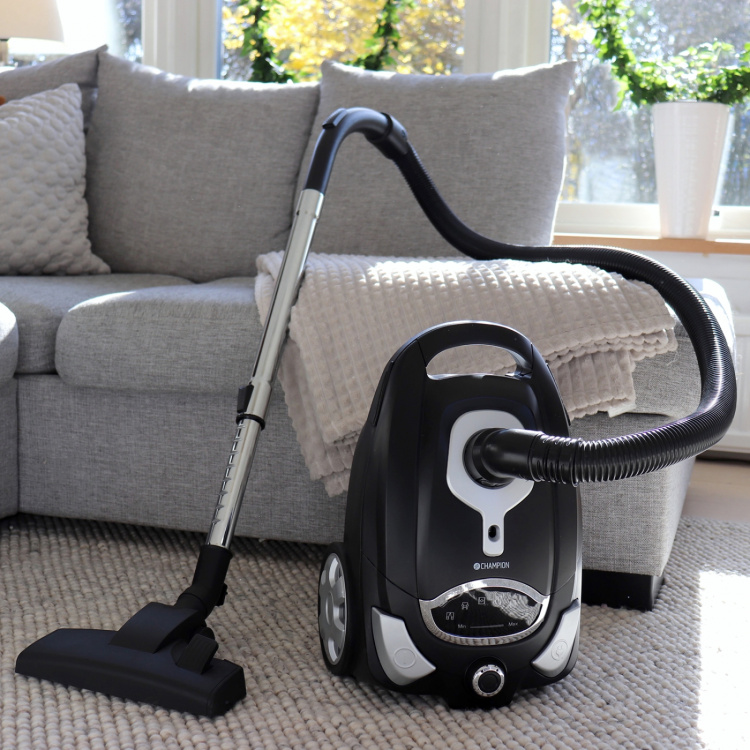 Champion Støvsuger Eco Clean 700w 9,5m DS400 Matt Black Champion Støvsuger Eco Clean 700w 9,5m DS400 Matt Black