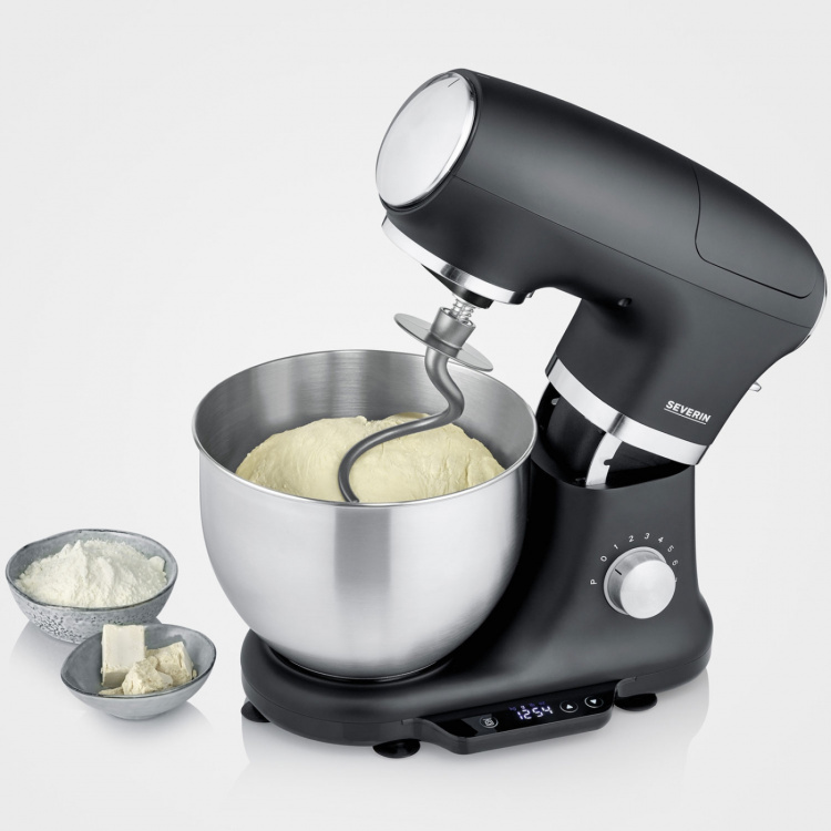 Severin Kjøkkenassistent 5,5l med innebygd vekt 1000w KM3898