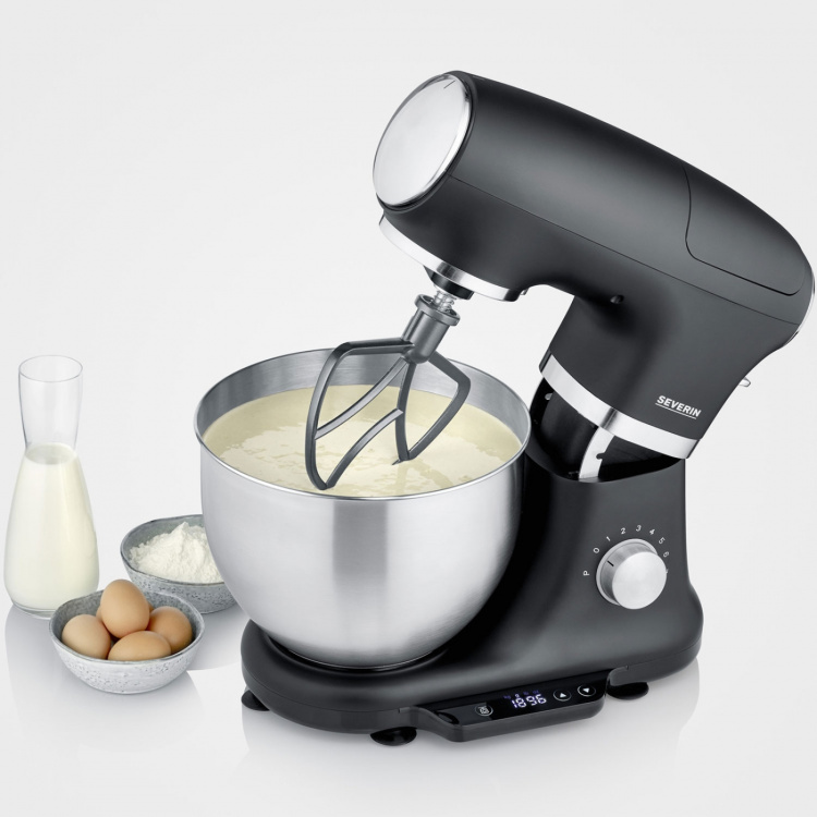 Severin Kjøkkenassistent 5,5l med innebygd vekt 1000w KM3898
