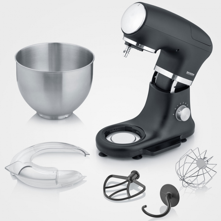 Severin Kjøkkenassistent 5,5l med innebygd vekt 1000w KM3898