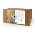 Nedis Nettverkskabelen Roll | CAT6 | Fast | U/UTP | Bare kobber | 305.0 m | Innendørs | Rund | LSZH | Grå | Trekkboks