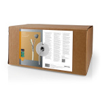 Nedis Nettverkskabelen Roll | CAT6 | Fast | S/FTP | Bare kobber | 305.0 m | Innendørs | Rund | LSZH | Grå | Trekkboks Nedis Nettverkskabelen Roll | CAT6 | Fast | S/FTP | Bare kobber | 305.0 m | Innendørs | Rund | LSZH | Grå | Trekkboks