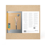 Nedis Nettverkskabelen Roll | CAT6 | Fast | S/FTP | CCA | 305.0 m | Utendørs | Rund | PE | Sort | Trekkboks