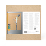 Nedis Nettverkskabelen Roll | CAT6 | Fast | S/FTP | Kobber | 305.0 m | Utendørs | Rund | PE | Sort | Trekkboks Nedis Nettverkskabelen Roll | CAT6 | Fast | S/FTP | Kobber | 305.0 m | Utendørs | Rund | PE | Sort | Trekkboks