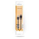 Nedis USB-kabel | USB 2.0 | USB-A Han | USB-A Hun | 480 Mbps | Nikkel belagt | 1.00 m | Rund | PVC | Sort | Boks
