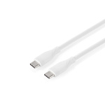 Nedis USB-kabel | USB 2.0 | USB-C™ Hann | USB-C™ Hann | 60 W | 480 Mbps | Nikkel belagt | 1.50 m | Rund | Silikon | Hvit | Boks