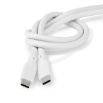Nedis USB-kabel | USB 3.2 Gen 1 | USB-C™ Hann | USB-C™ Hann | 60 W | 4K@60Hz | 5 Gbps | Nikkel belagt | 1.50 m | Rund | Silikon | Hvit | Boks Nedis USB-kabel | USB 3.2 Gen 1 | USB-C™ Hann | USB-C™ Hann | 60 W | 4K@60Hz | 5 Gbps | Nikkel belagt | 1.50 m | Rund | Silikon | Hvit | Boks