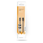 Nedis USB-kabel | USB 4.0 Gen 3x2 | USB-C™ Hann | USB-C™ Hann | 240 W | 8K@60Hz | 40 Gbps | Nikkel belagt | 1.00 m | Rund | PVC | Sort | Boks
