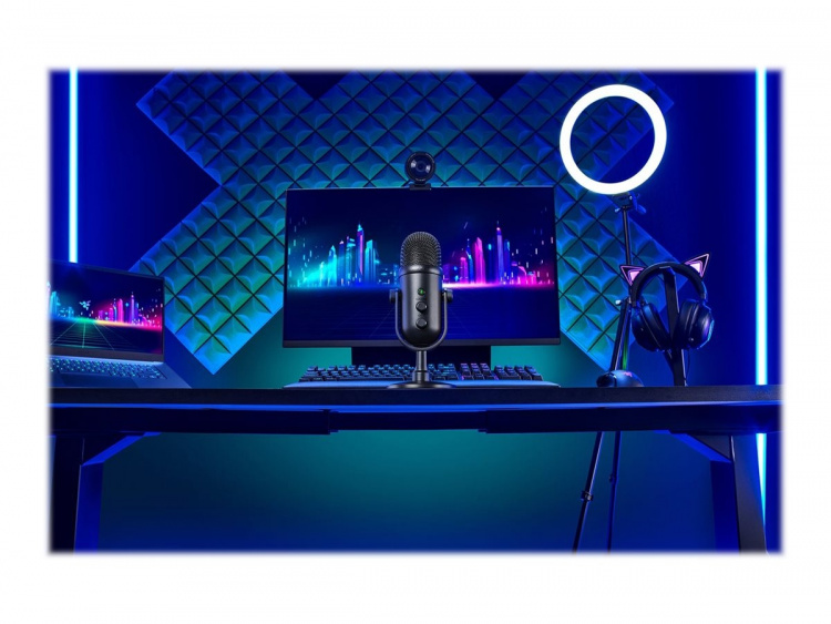 Razer Seiren V2 Pro-mikrofon svart