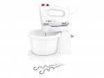 Bosch CleverMixx MFQ2600W Mixer Turbo-funksjon Hvit/rød