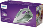 Philips 7000-serien DST7012/70 strykejern SteamGlide Plus såleplate 2600 W Grønn, grå