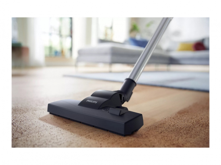 Philips 2000 Series XB2125 Støvsugerbeholder 1,3 liter, mørkeblå/gul